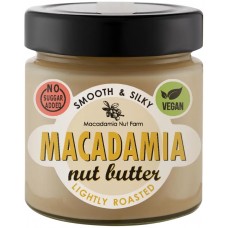 Macadamia Nut Farm makadāmijas riekstu sviests Silky (viegli grauzdēts), 180g